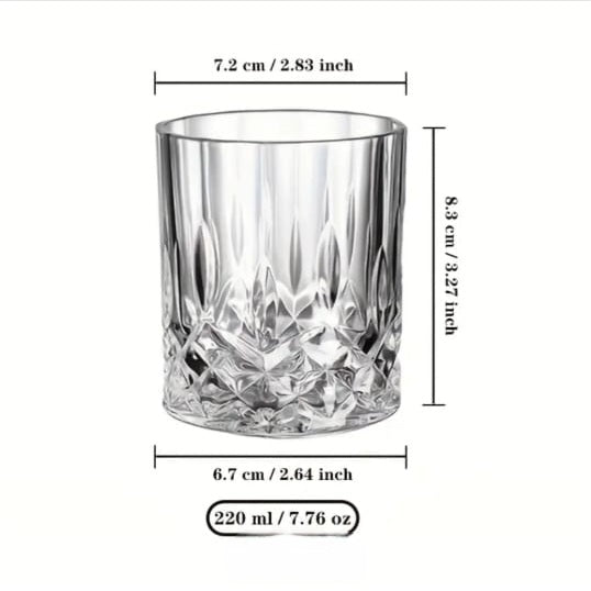 Crystal Whiskey Glasses