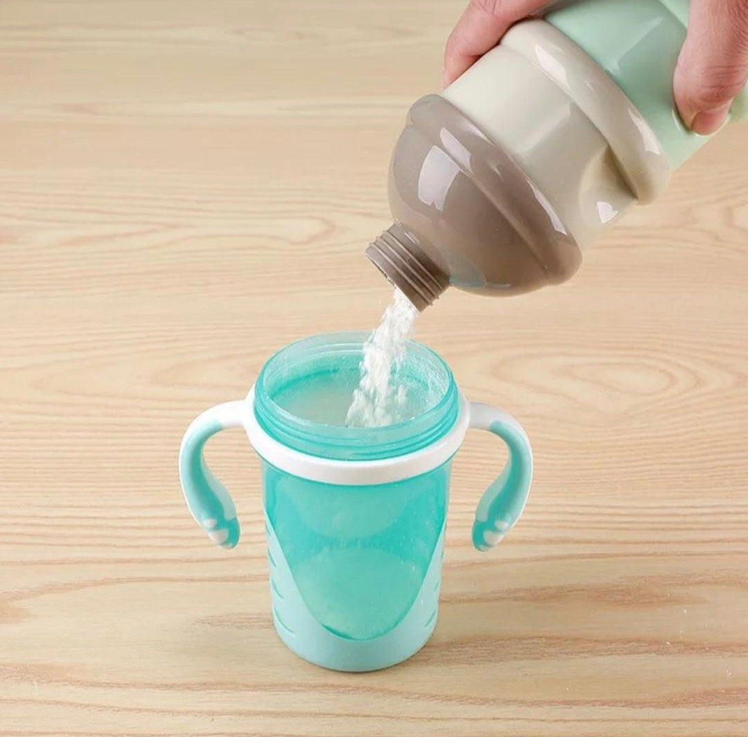 Portable Baby Formula Container - Pack of 2 | Travel-Friendly Feeding Storage