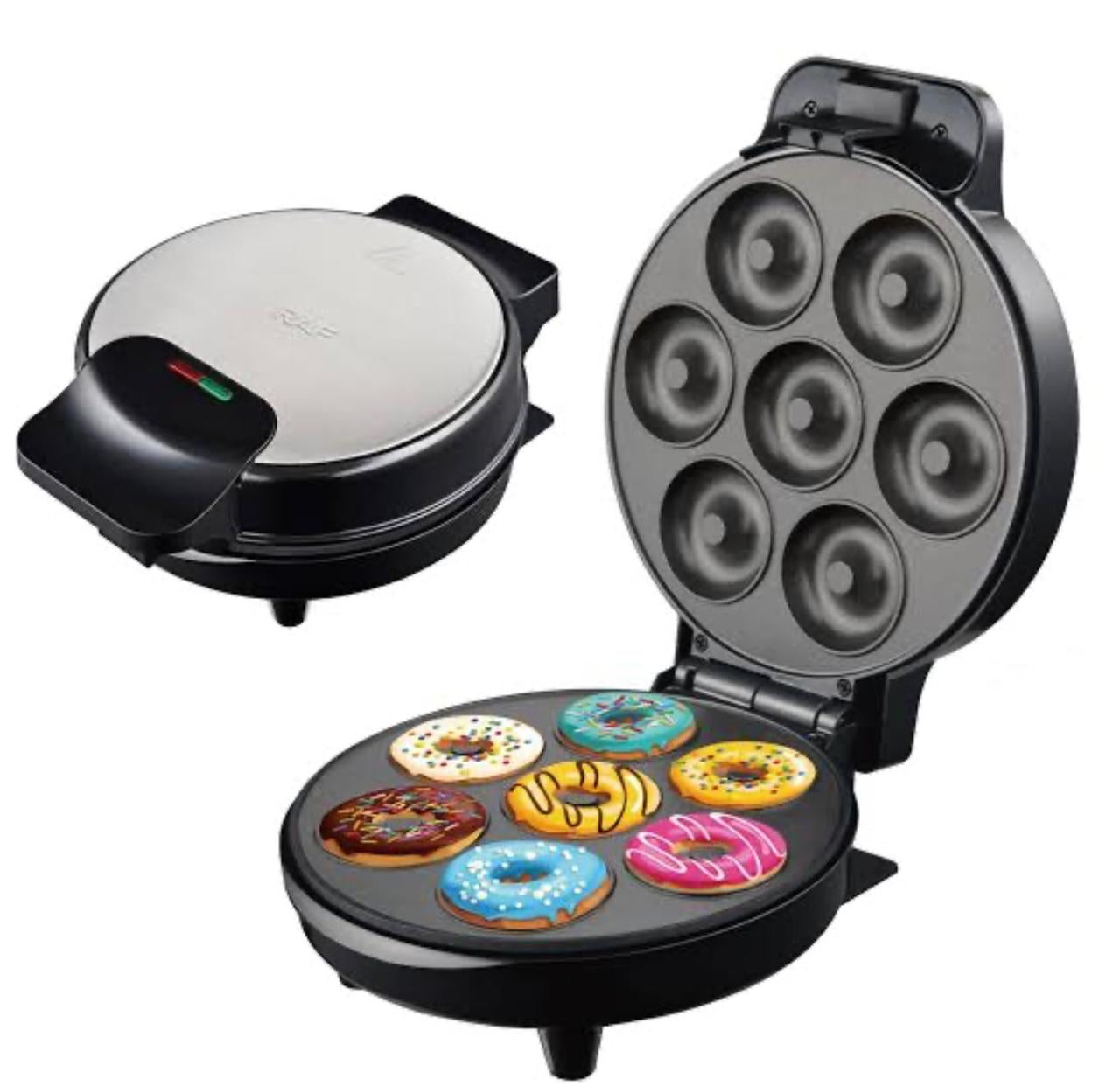 Mini Doughnut Maker - 7 Hole Electric Donut Machine
