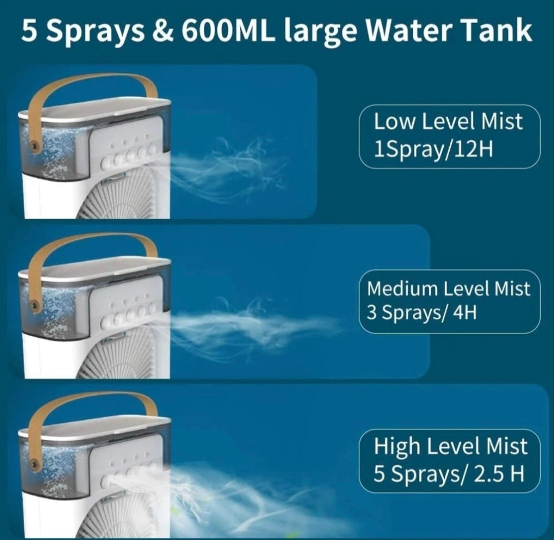 Mini Portable Evaporative Cooler Fan