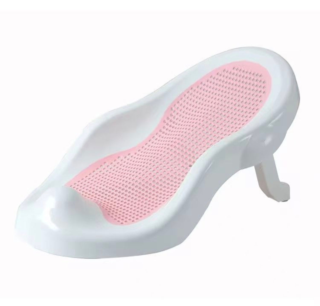 Ergonomic Baby Bath Support Seat with Anti-Slip Mesh | Newborn Bath Lounger
