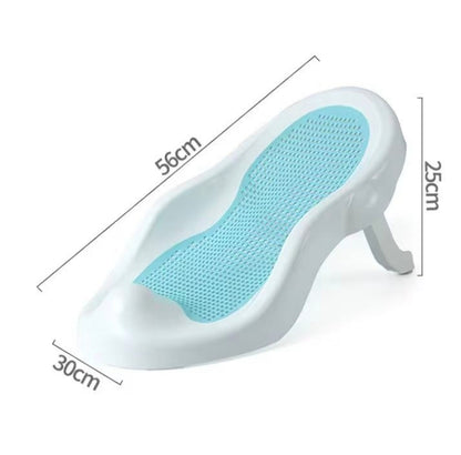 Ergonomic Baby Bath Support Seat with Anti-Slip Mesh | Newborn Bath Lounger
