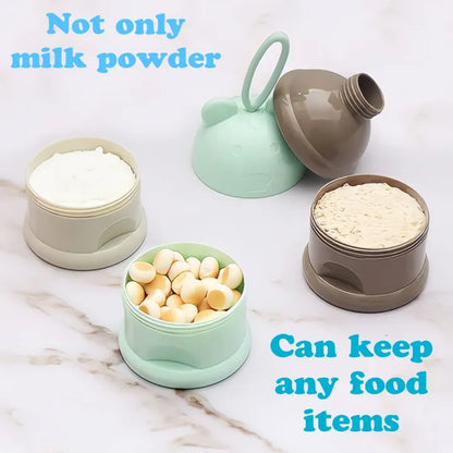 Portable Baby Formula Container - Pack of 2 | Travel-Friendly Feeding Storage