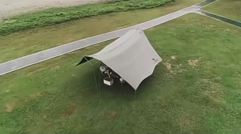 Video of tarp set up